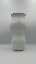 Bulbous Vase - Speckled White