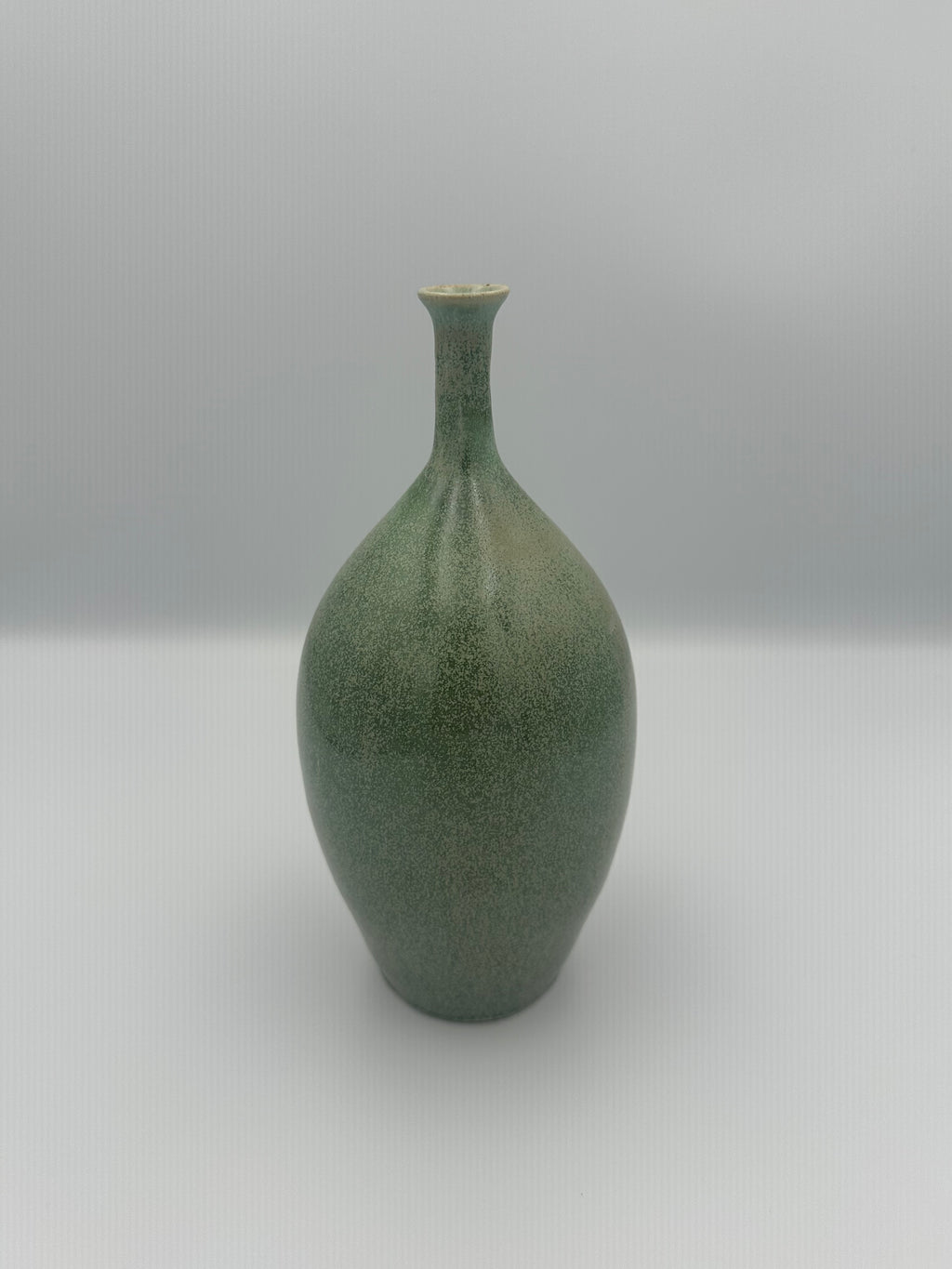 Teardrop Vase - Speckled Green