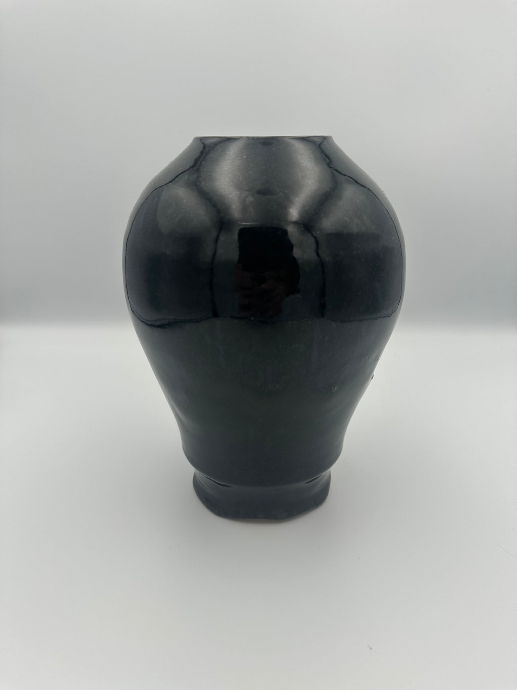 Bud Vase - Glossy Black