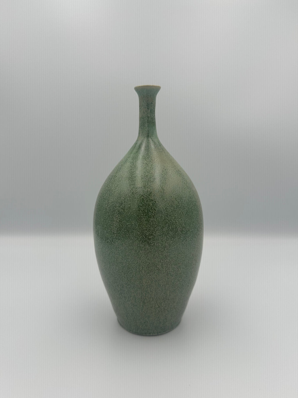 Teardrop Vase - Speckled Green