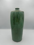 Tall Bud Vase - Glossy Green