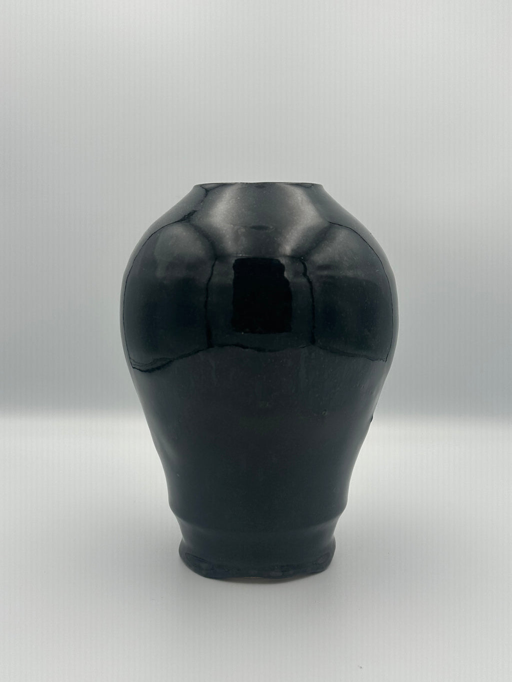 Bud Vase - Glossy Black
