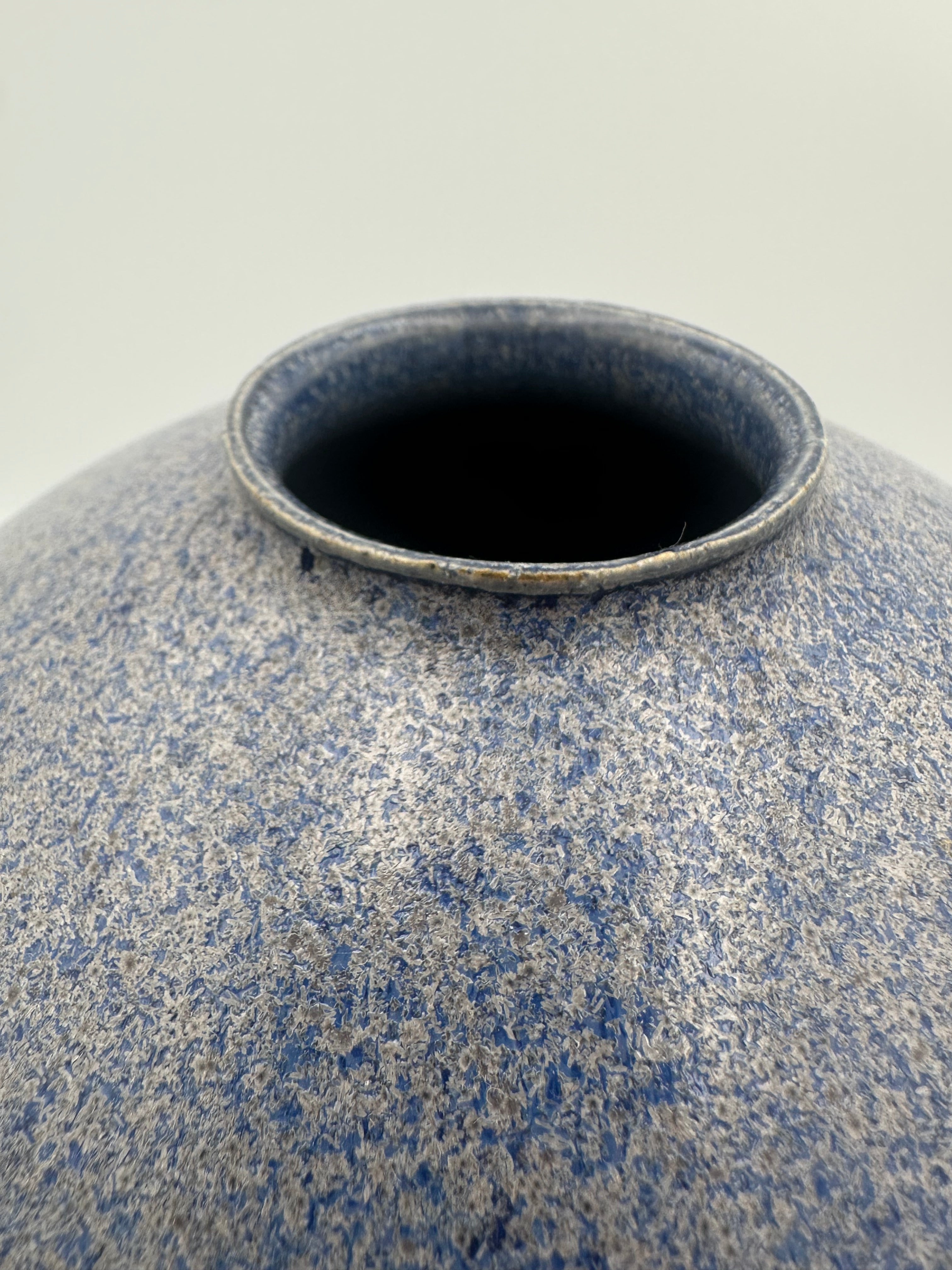 Bulbous Vase - Speckled Navy