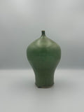 Bulbous Vase - Speckled Green