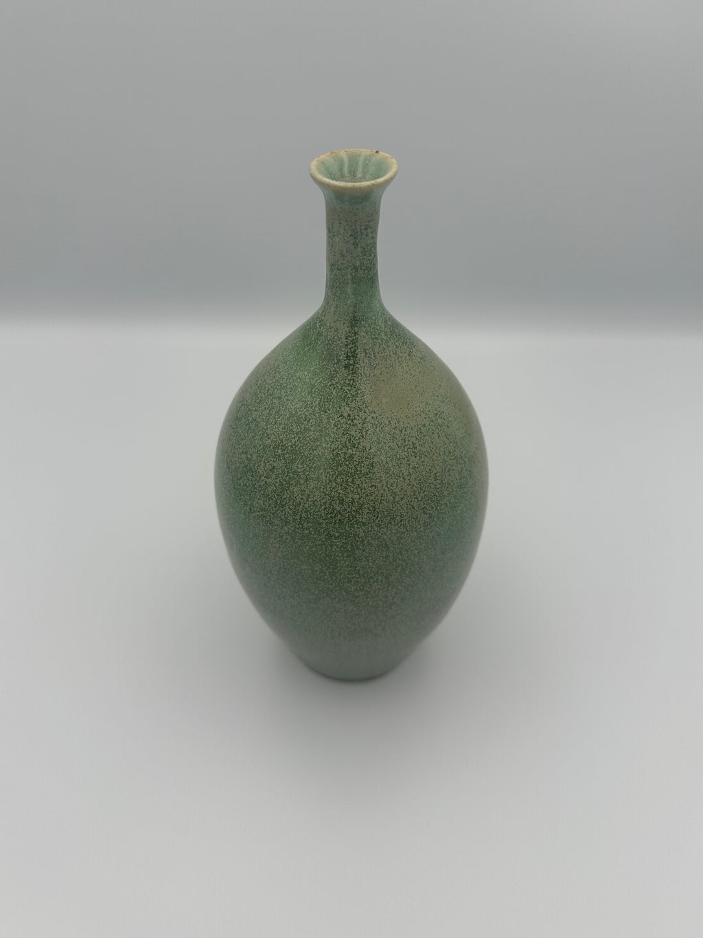 Teardrop Vase - Speckled Green