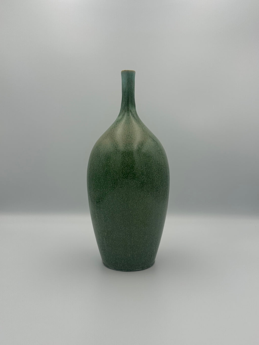 Teardrop Vase - Glossy Green