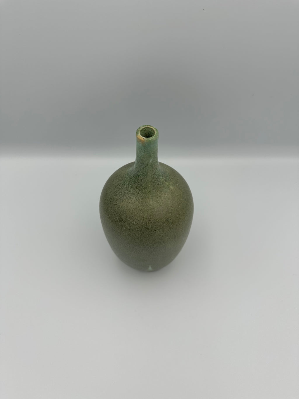 Teardrop Vase - Speckled Green