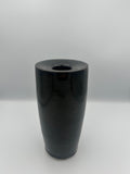 Angular Bud Vase - Glossy Black