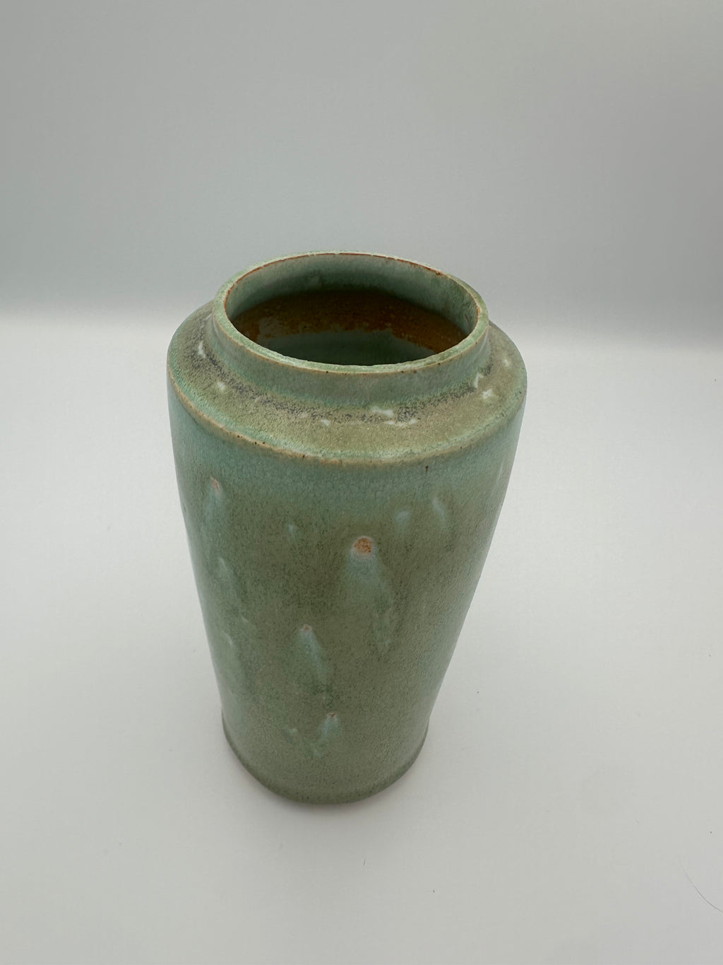 Mini Jar - Speckled Green