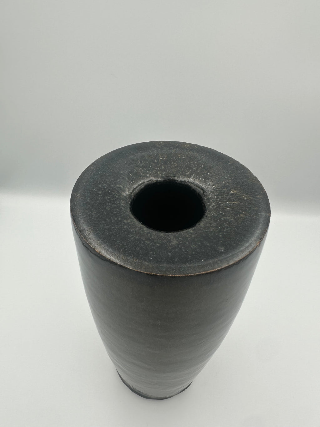 Angular Bud Vase - Glossy Black