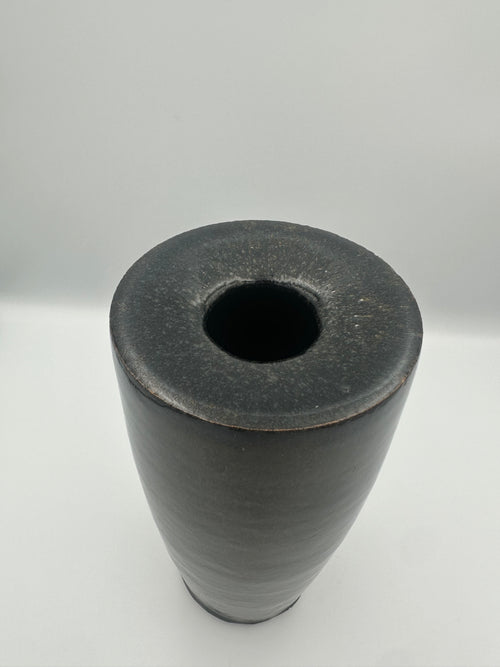Angular Bud Vase - Glossy Black