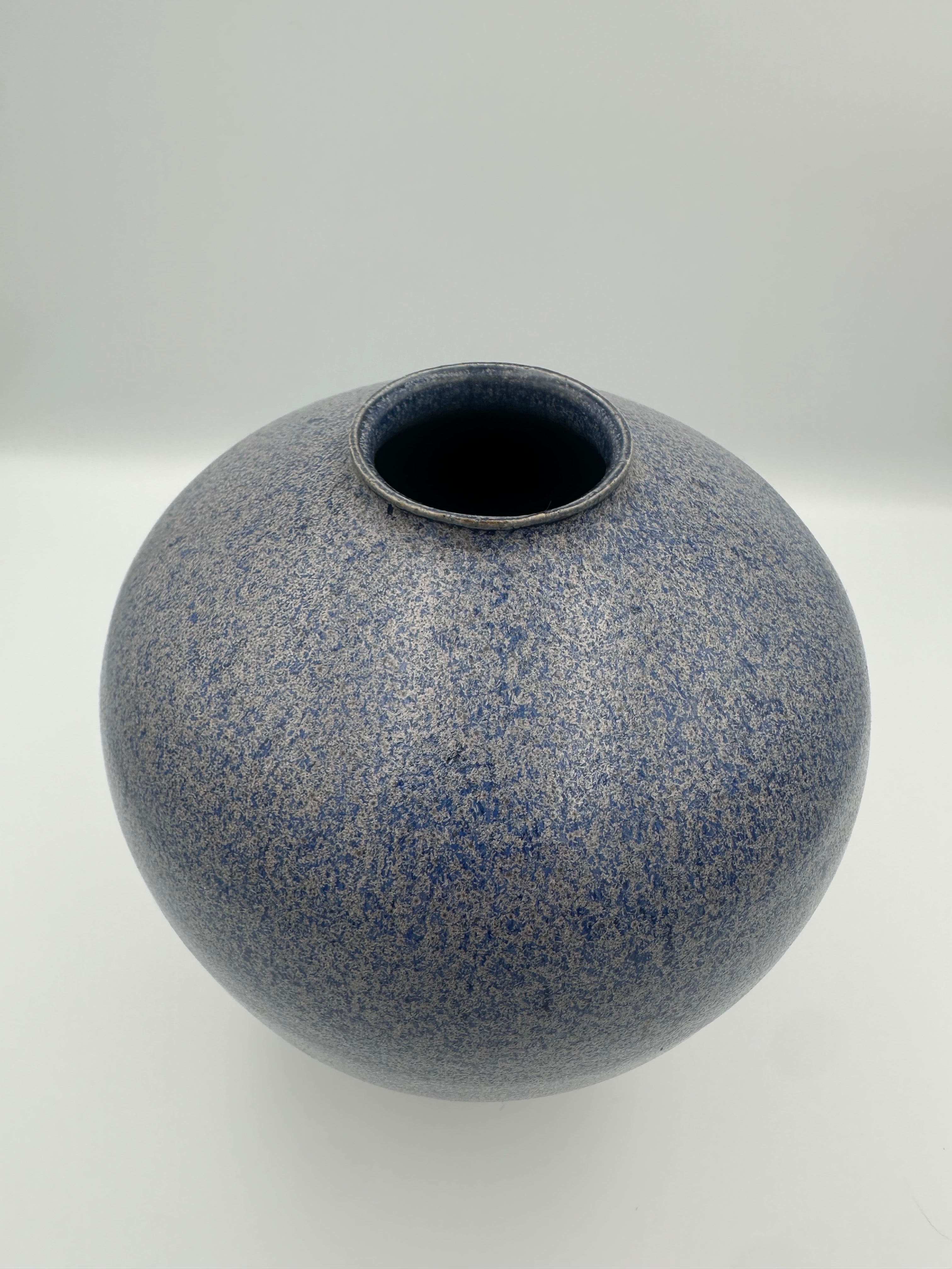 Bulbous Vase - Speckled Navy